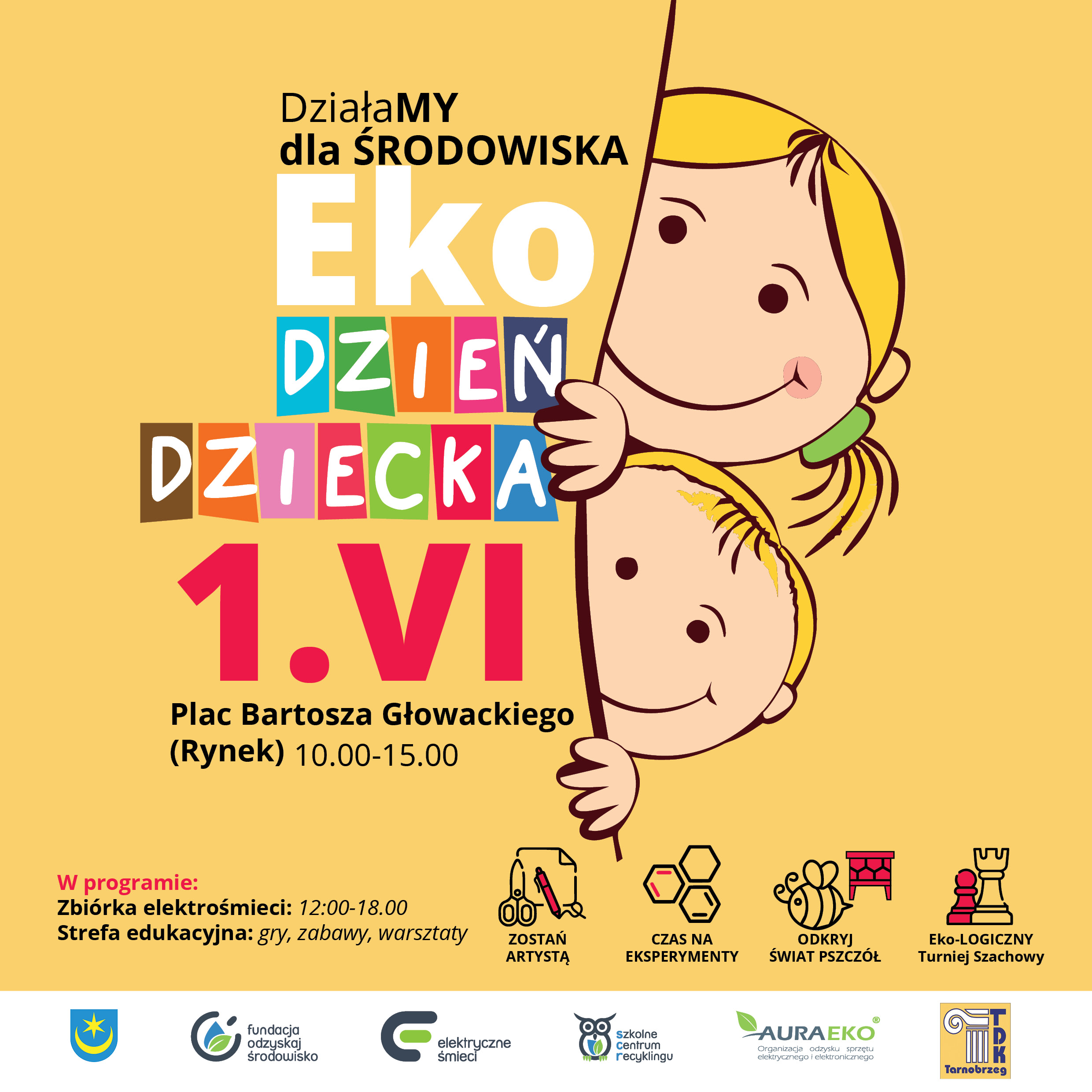 Zapraszamy na Ekologiczny Dzień Dziecka w Tarnobrzegu